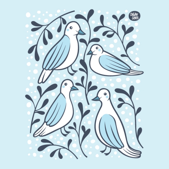 doves-blue